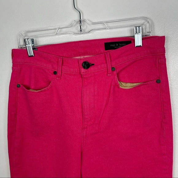 Rag & Bone mid rise straight leg jeans - Picture 3 of 7